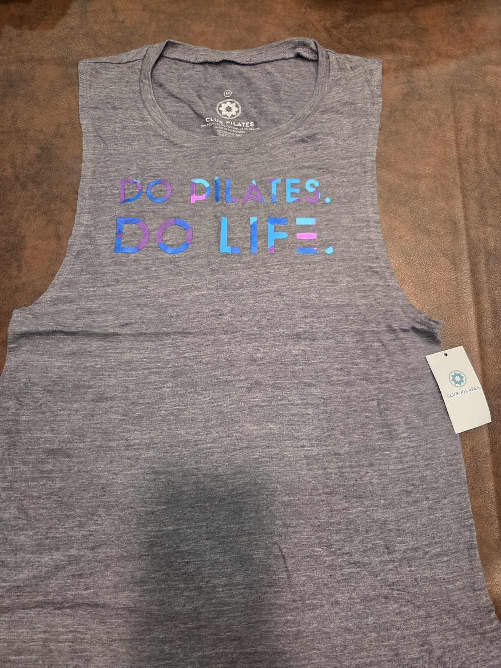 New, Women's Ckub Pilates, Muscle Tank - 'Do Pilates. Do Life.'